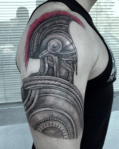 Explore be strong tattoo ideas, creative tattoo ideas in Clarksburg, available at Art & Soul Studio Of Tattoo