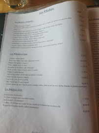 Restaurant la Sirène à Audinghen menu