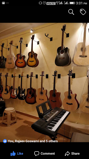The Guitar Shop (All Music Instrument store) Guitar, Ukulele,Violin,Mandolin,Drum,Cajon,dholak,harmonium, keyboard,piano etc.