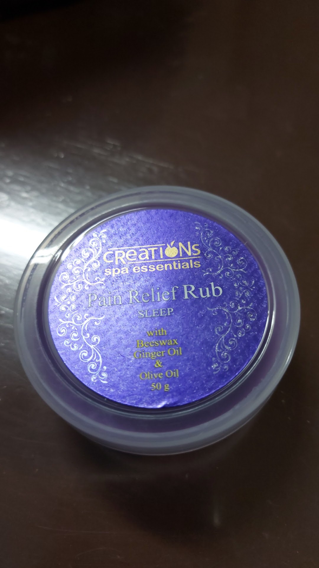 CREATIONS PAIN RELIEF RUB SPA ESSENTIALS