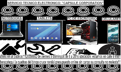 Capsule Corporation (servicio tecnico pc celulares notebooks tablets)