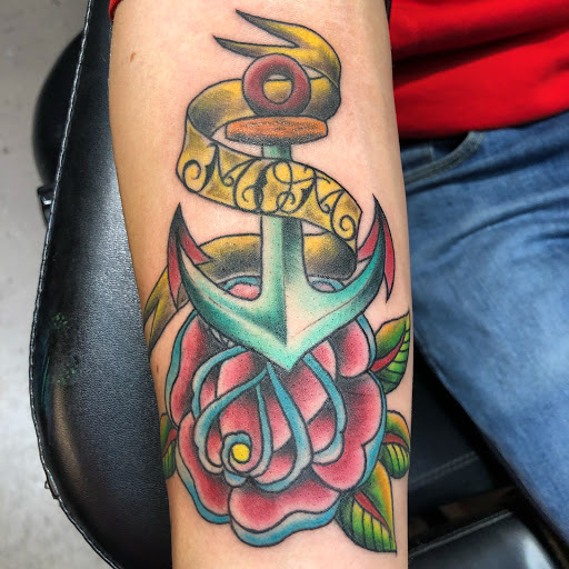 Explore meaningful father and daughter crps tattoo ideas, creative tattoo ideas in Albuquerque, available at Tattoosbyfrankieg