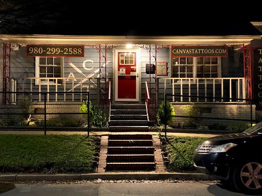 Tattoo Shop «Canvas Tattoo & Art Gallery», reviews and photos, 3012 N Davidson St, Charlotte, NC 28205, USA