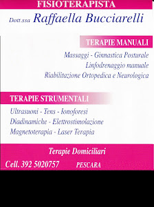 Fisioterapia e Riabilitazione Dott.ssa Raffaella Bucciarelli 