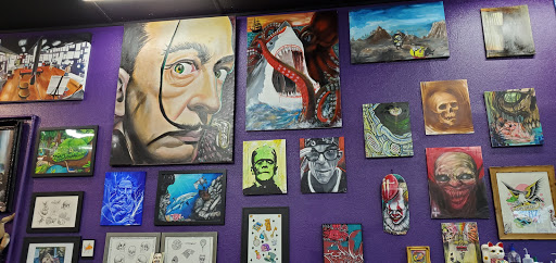 Explore mirrored tattoo ideas, creative tattoo ideas in Lancaster, available at Black Orchid Tattoo Collective