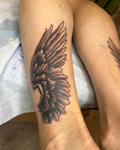 Explore butterfly tattoo ideas for females, creative tattoo ideas in Arlington, available at Benchmark Tattoos