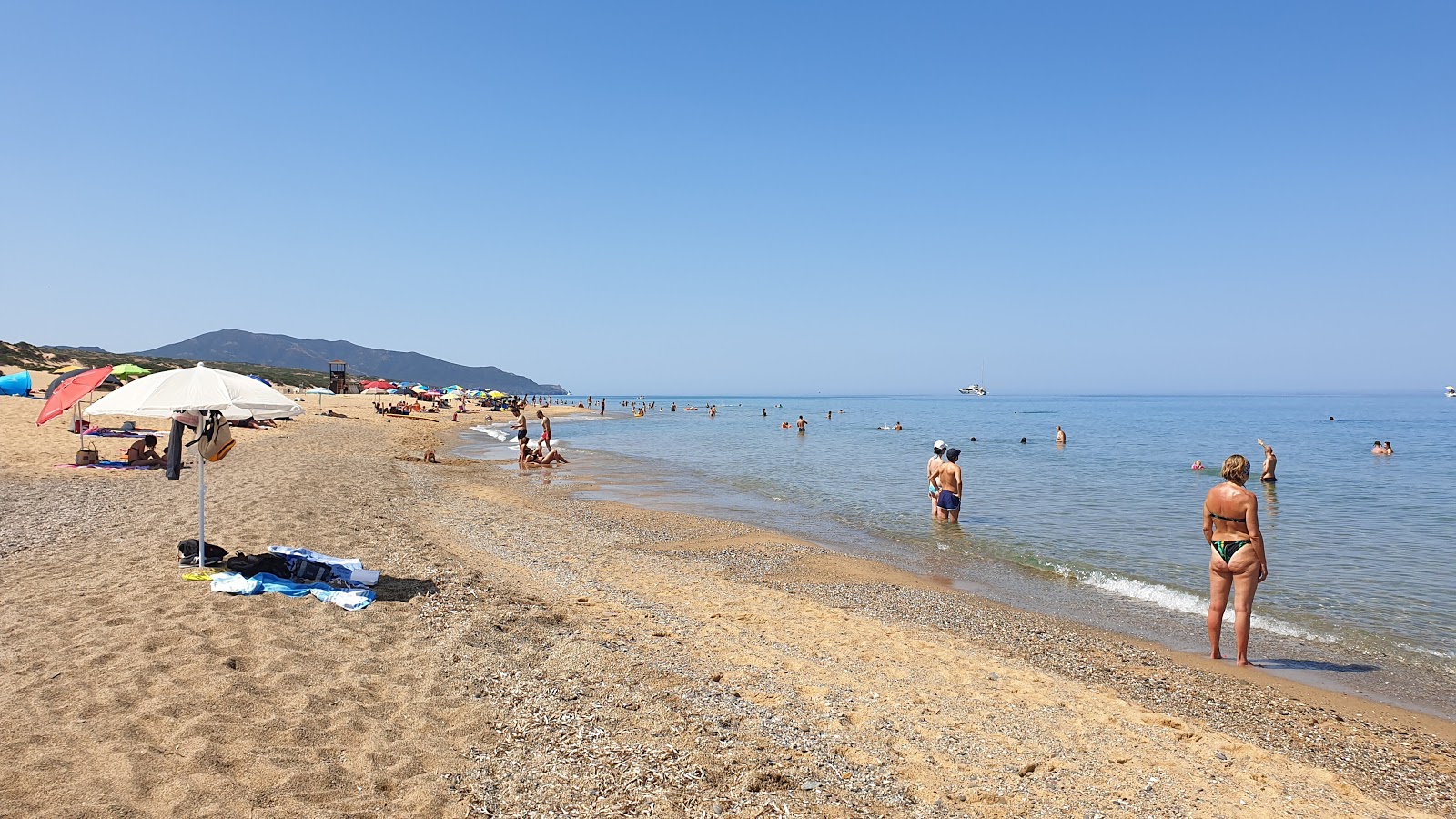 Photo of Piscinas Beach - popular place among relax connoisseurs