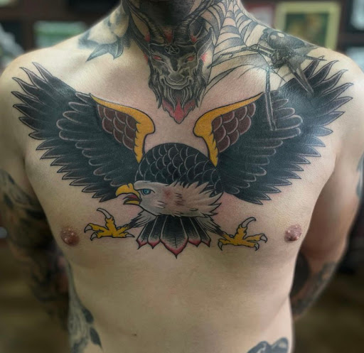 Explore tattoo filler ideas for men, creative tattoo ideas in Pico Rivera, available at No Regrets Tattoo