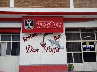 Restaurant-Bar Don Porfis - C. González Ortega 70-74, El Cerrito, 42505 Actopan, Hgo.