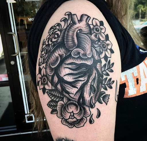 Explore tattoo sleeve ideas colour, creative tattoo ideas in Jacksonville, available at TrueLove Tattoo
