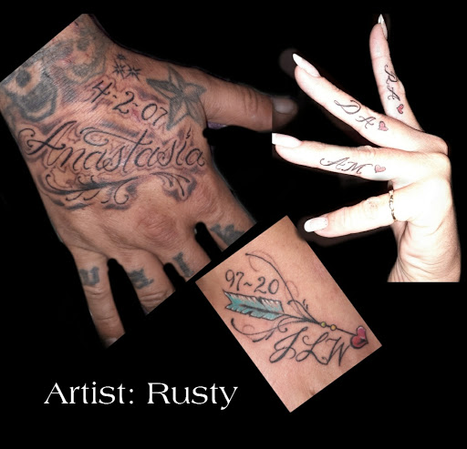 Explore trust none tattoo ideas, creative tattoo ideas in Florence, available at West Coast Tattoo & Body Piercing