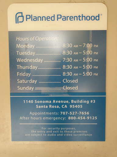 Family planning center Santa Rosa