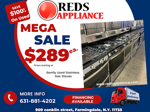 Appliance Store «Reds Appliance», reviews and photos, 909 Conklin St, Farmingdale, NY 11735, USA