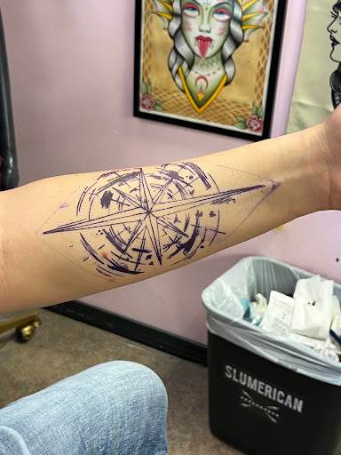 Explore jesus on the cross tattoo ideas, creative tattoo ideas in New Orleans, available at TOUGH LOVE TATTOOS