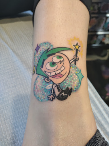 Explore pinky and the brain tattoo ideas, creative tattoo ideas in Virginia Beach, available at Studio Evolve