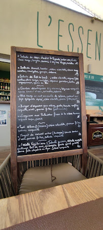 L’Essentiel - Sète à Sète menu