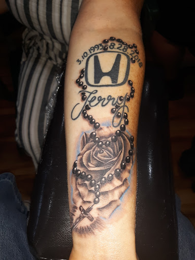 Explore science tattoo ideas, creative tattoo ideas in Copiague, available at Resurrection Tattoo & Piercing