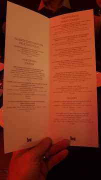 Druckwasserwerk à Frankfurt menu