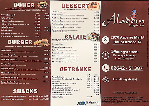 Aladdin Kebap&Pizza en Aspang-Markt