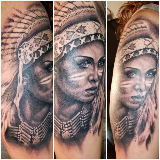 Explore brother tattoo ideas for sister, creative tattoo ideas in Angola, available at Hoodlum Ink