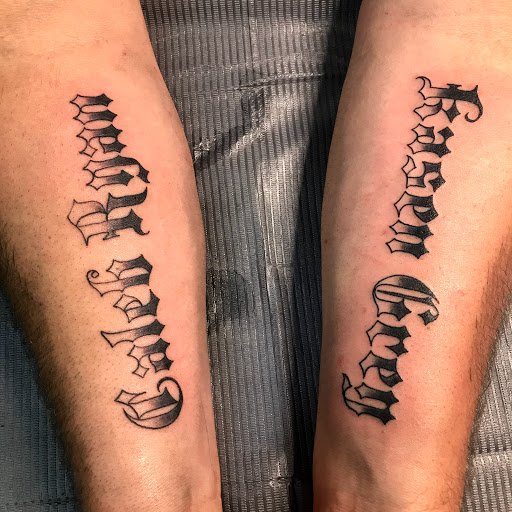 Explore men finger tattoo ideas, creative tattoo ideas in Monticello, available at 850 Tattoo Co.