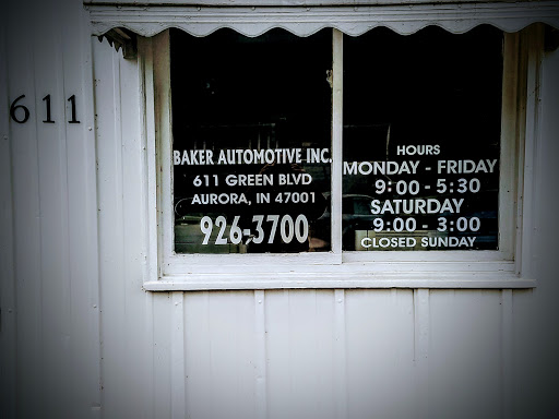 Used Car Dealer «Baker Automotive», reviews and photos, 611 Green Blvd, Aurora, IN 47001, USA