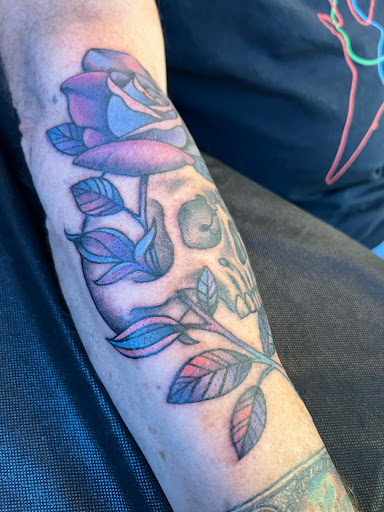 Explore flower bouquet tattoo ideas, creative tattoo ideas in Wenatchee, available at Ole Soul Studio