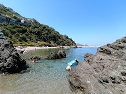 Foto van Spiaggia di Testa di Monaco deels hotelgebied