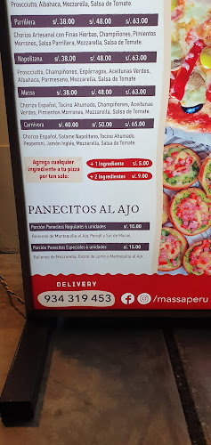 MASSA - Pizza & Pasta Artesanal - Víctor Larco Herrera