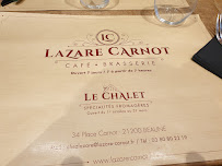 Restaurant Brasserie Lazare Carnot à Beaune - menu / carte