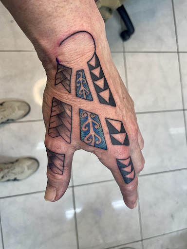 Explore trucker tattoo ideas, creative tattoo ideas in Honolulu, available at Sacred Art Tattoo Waikiki