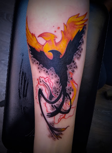 Explore female wrist tattoos ideas, creative tattoo ideas in Johnson City, available at Defiant Designs