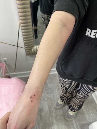 Explore candy tattoo ideas, creative tattoo ideas in Minneapolis, available at The Pink Studio by Mijabella Marie