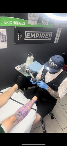 Explore wrap tattoo ideas, creative tattoo ideas in Cadillac, available at Limitless Ink Tattoo Studio