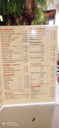 Menu du Trattoria Pizzeria Kajà à Alliste