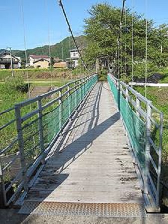中の島の吊橋