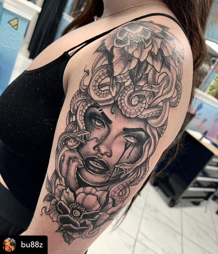 Explore good cover up tattoos ideas, creative tattoo ideas in Murrieta, available at Diamond City Tattoo & Piercing