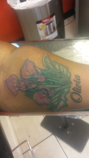 Explore good omens tattoo ideas, creative tattoo ideas in Chicago, available at Inkhart Tattoo Body and Piercing