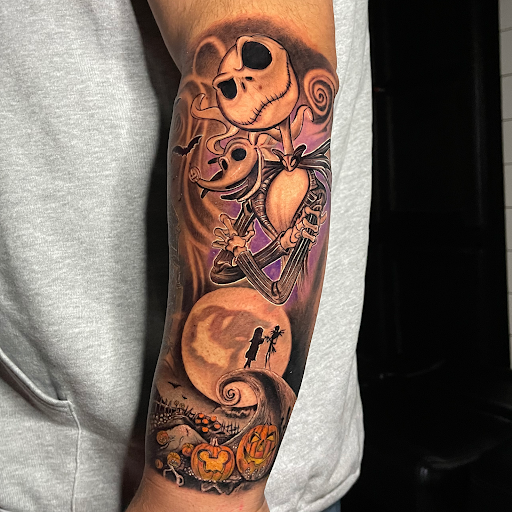 Explore overthinker tattoo ideas, creative tattoo ideas in Boston, available at Boston Barber & Tattoo Co.