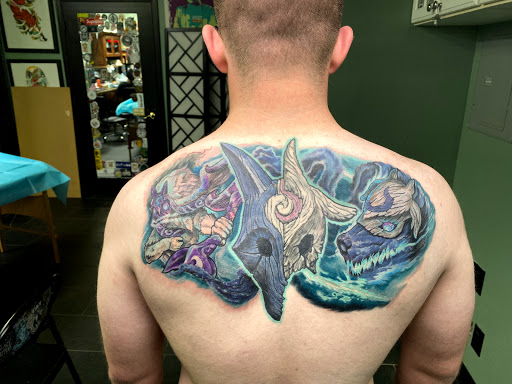 Explore trash tattoo ideas, creative tattoo ideas in Monterey, available at Wholehearted Tattoo