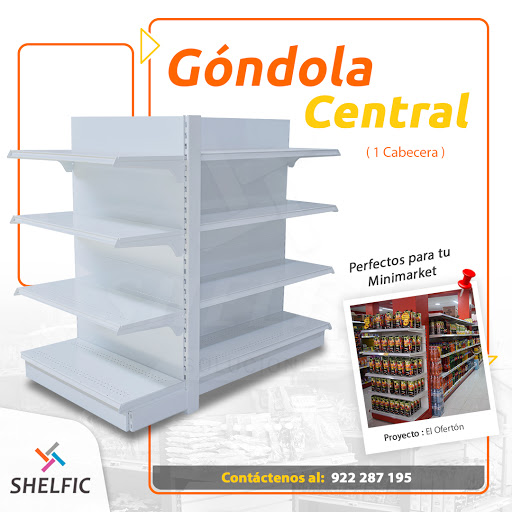 Góndolas Metálicas para MINIMARKET - SHELFIC