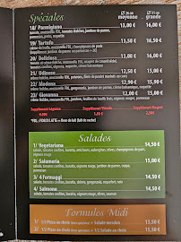 Giovanni Pizza à Seilh menu