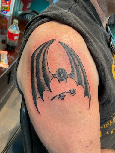 Explore woman leg tattoo ideas, creative tattoo ideas in San Diego, available at Buju Tattoo