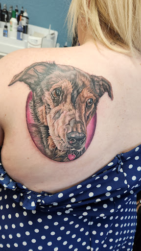 Explore astronomical tattoo ideas, creative tattoo ideas in Stuart, available at Tiger Shark Tattoo Studio