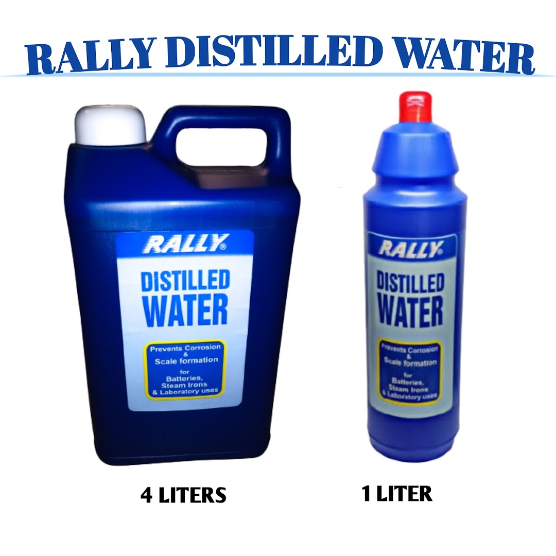 Rally Distilled water