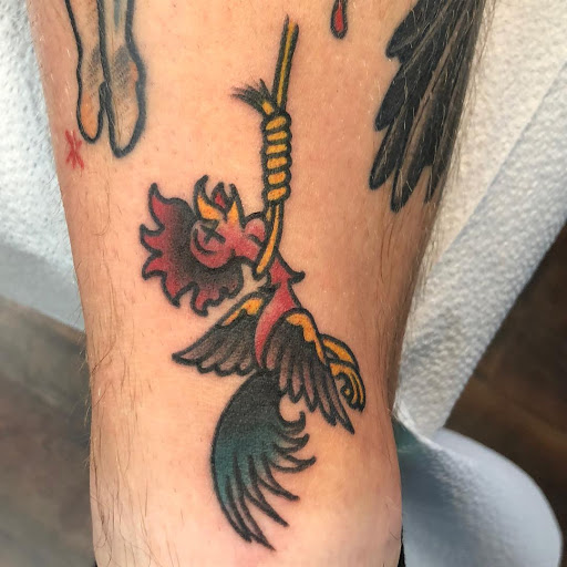 Explore neck tattoo ideas for woman, creative tattoo ideas in Delmar, available at Resolute Tattoo