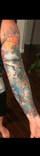 Explore highs and lows tattoo ideas, creative tattoo ideas in Franklin, available at Hellcat Tattoo Franklin