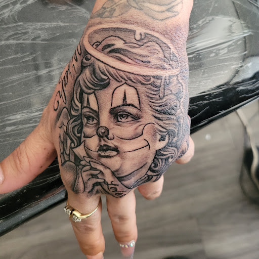 Explore thigh piece tattoo ideas, creative tattoo ideas in Round Rock, available at Beto Tats