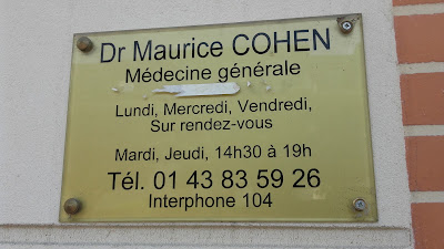 COHEN MAURICE à Livry-Gargan