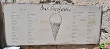 Menu du Glacier de Gellone à Saint-Guilhem-le-Désert